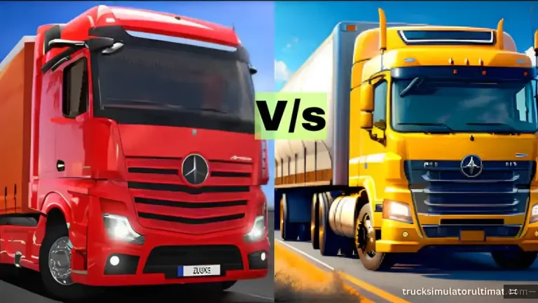 Truck Simulator Ultimate Mod APK VS Cargo Simulator Complete Comparison